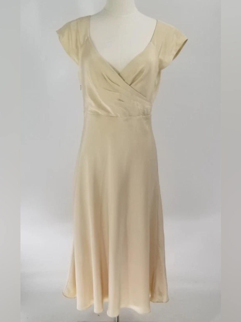 J CREW Cecelia 100% Silk Tricotine Dress, Size 8P